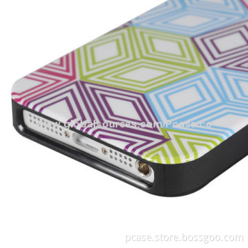 TPU IMP Case with pattern for iPhone 5S, OEM Packaging Welcomed